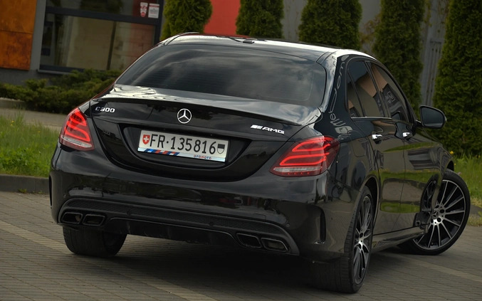 Mercedes-Benz Klasa C cena 123800 przebieg: 73000, rok produkcji 2018 z Leżajsk małe 562